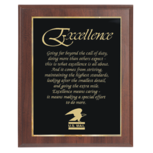Personalized Retirement Plaque Award | Retirement Plaque | PW Engraving